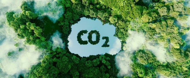 Carbon Dioxide Emissions Issue Concept
