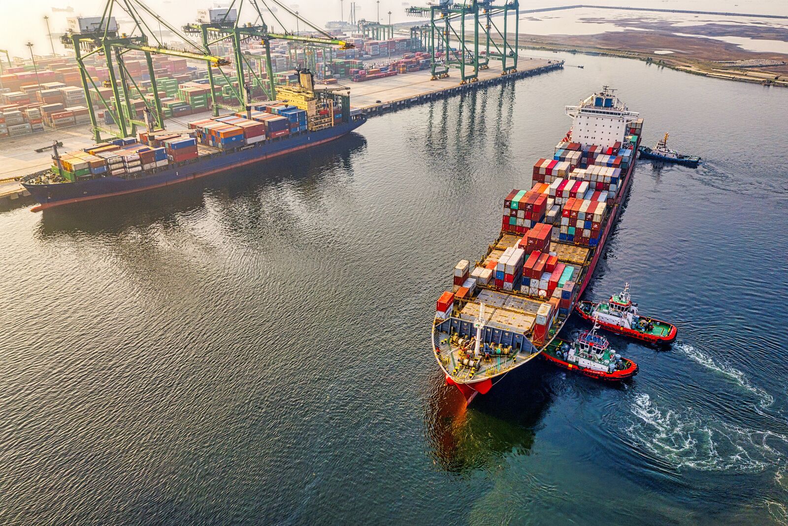 Container stack yard