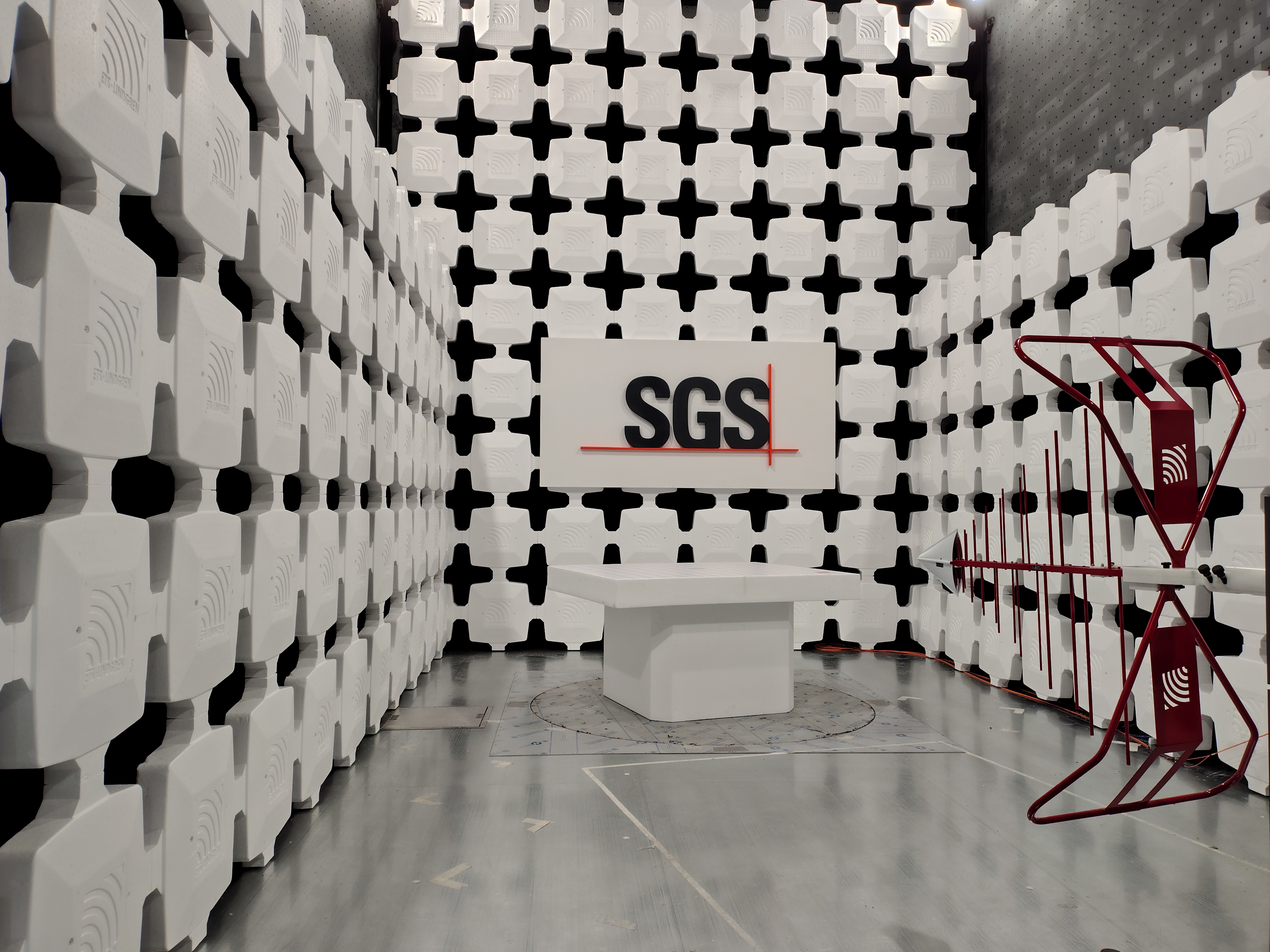 SGS EMC Chamber in Manchester