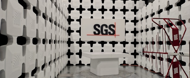 SGS EMC Chamber in Manchester