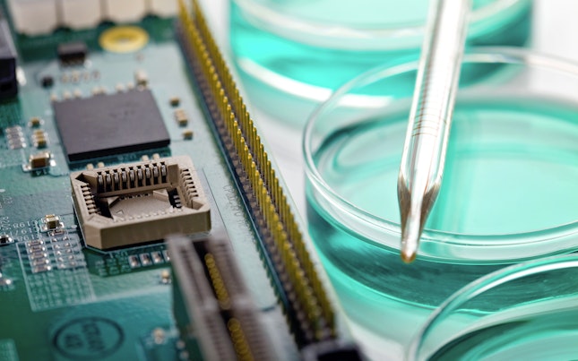 Circuit Board and Petri Dish