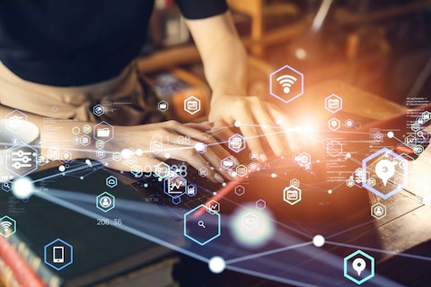 Communication Network Concept Digital Transformation