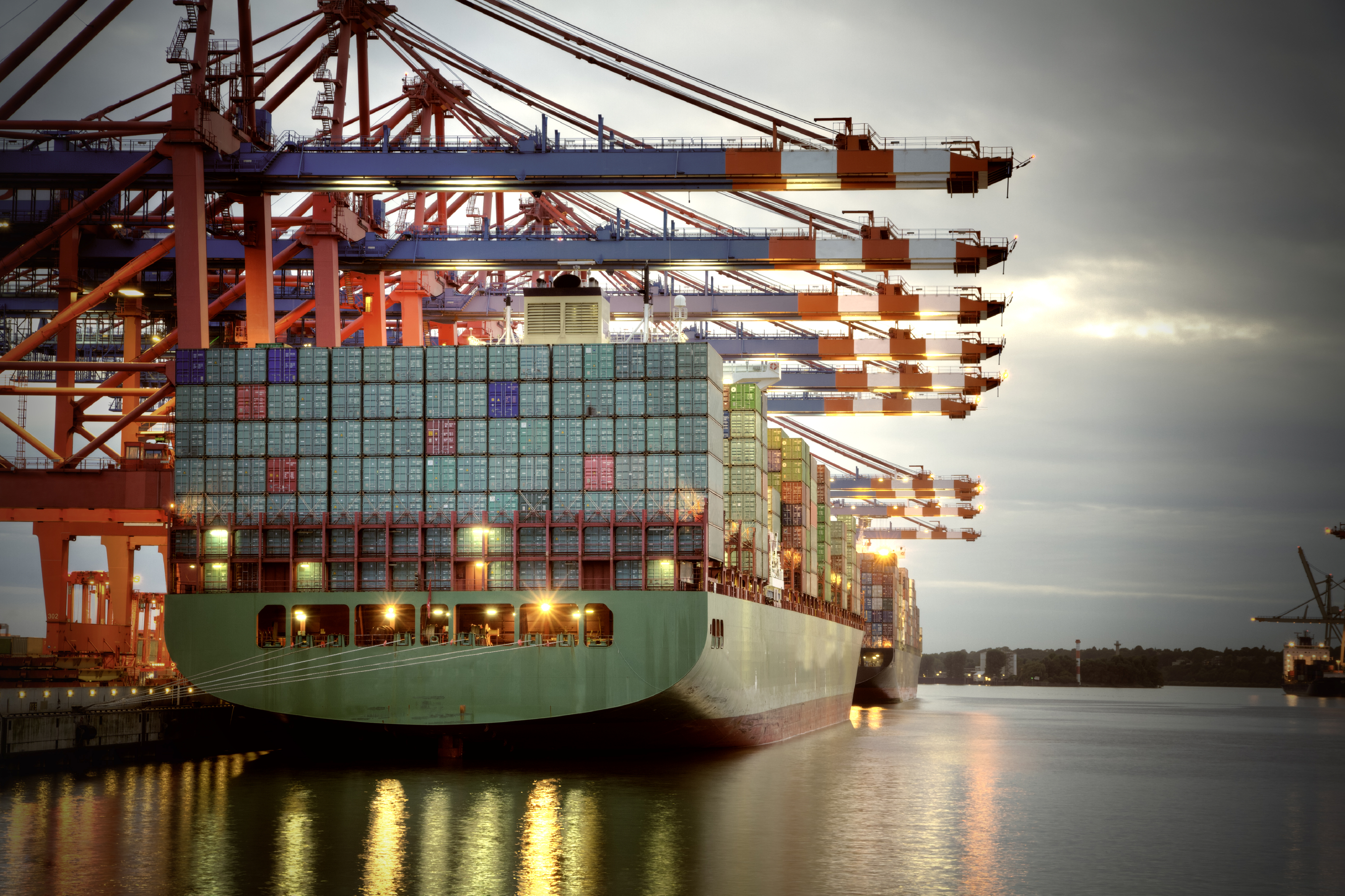Container stack yard