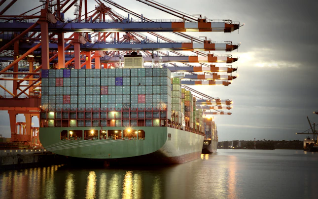 Container stack yard