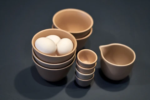 Eggs in the Dinnerware