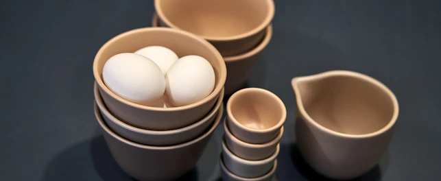 Eggs in the Dinnerware