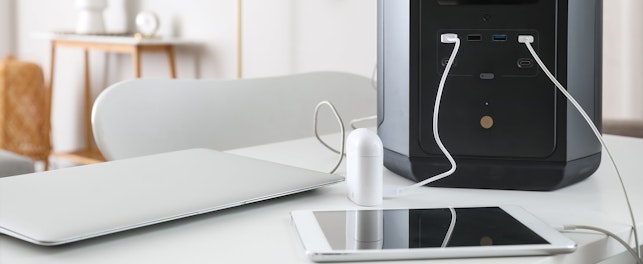 Station de recharge portable pour appareils électroniques