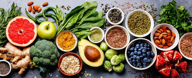 Food Variety of Healthy Food