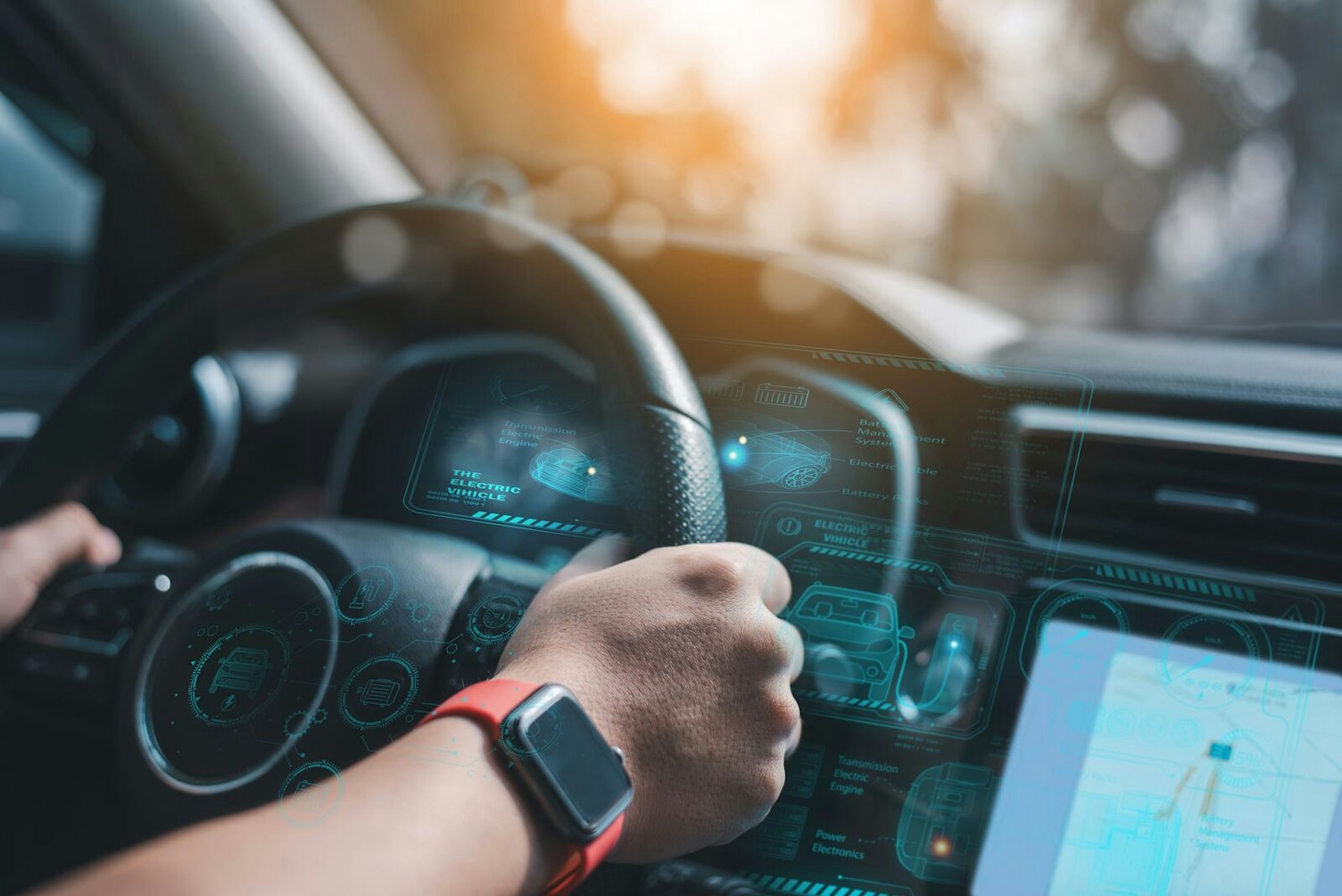 Future Automobile and Graphic User Interface