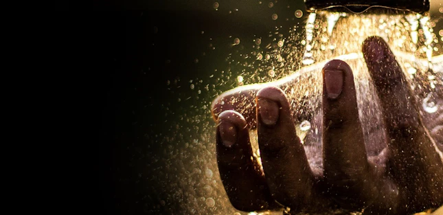 Hand with Water