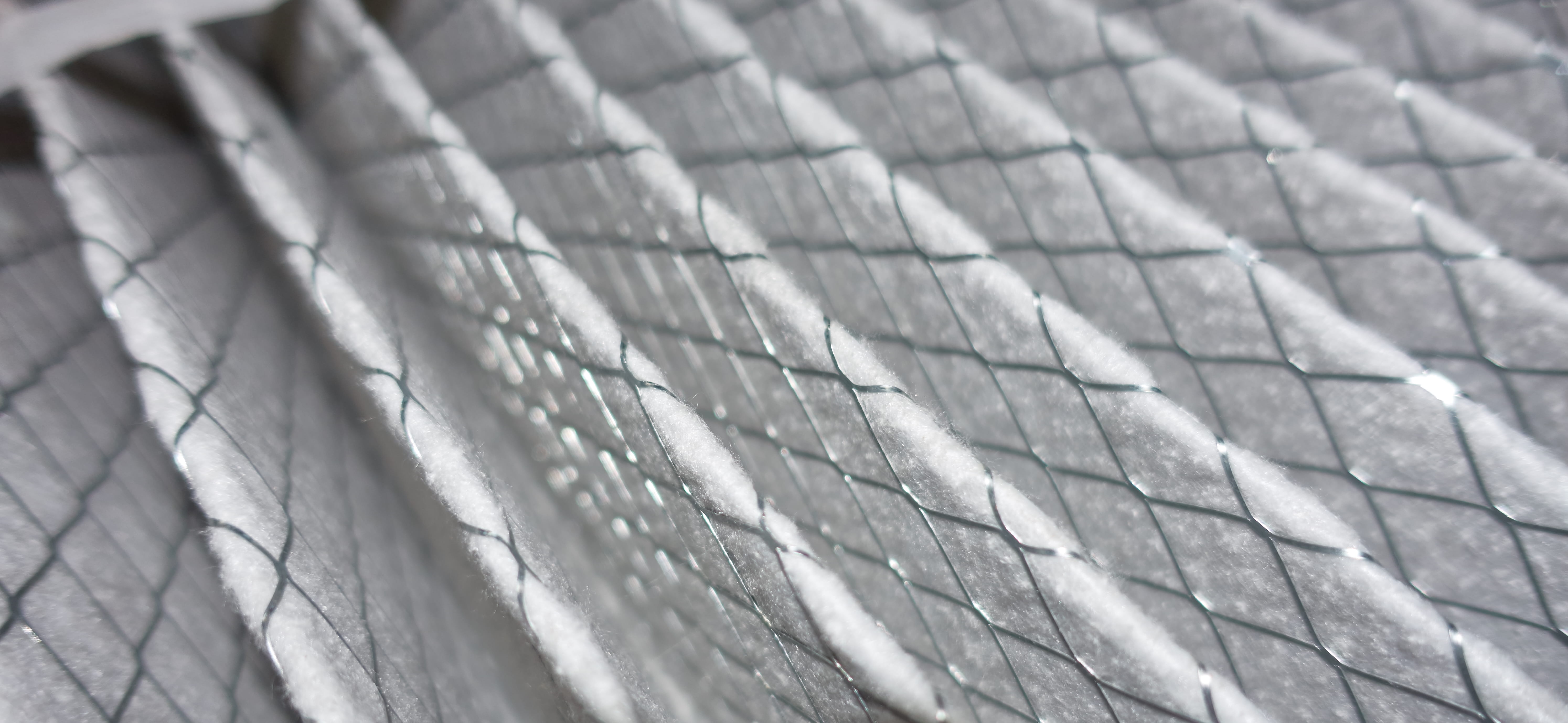 House air filter close-up