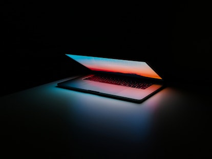 Laptop dark