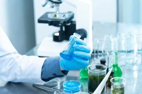 Liquid Chemicals in Flasks