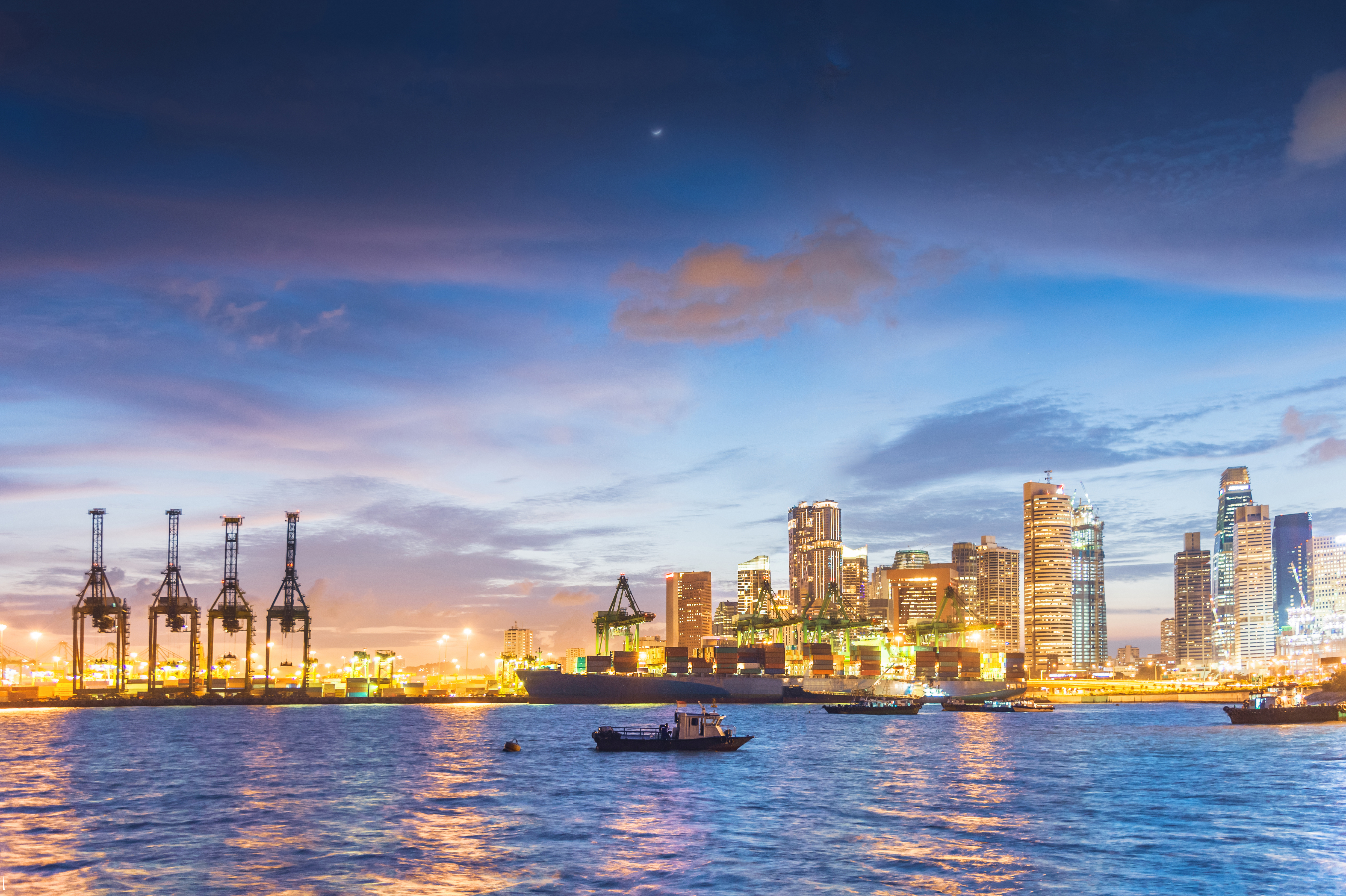 Logistics and transportation of container cargo