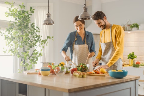 Lovely People in Love Have Fun