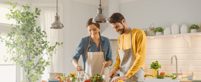 Lovely People in Love Have Fun