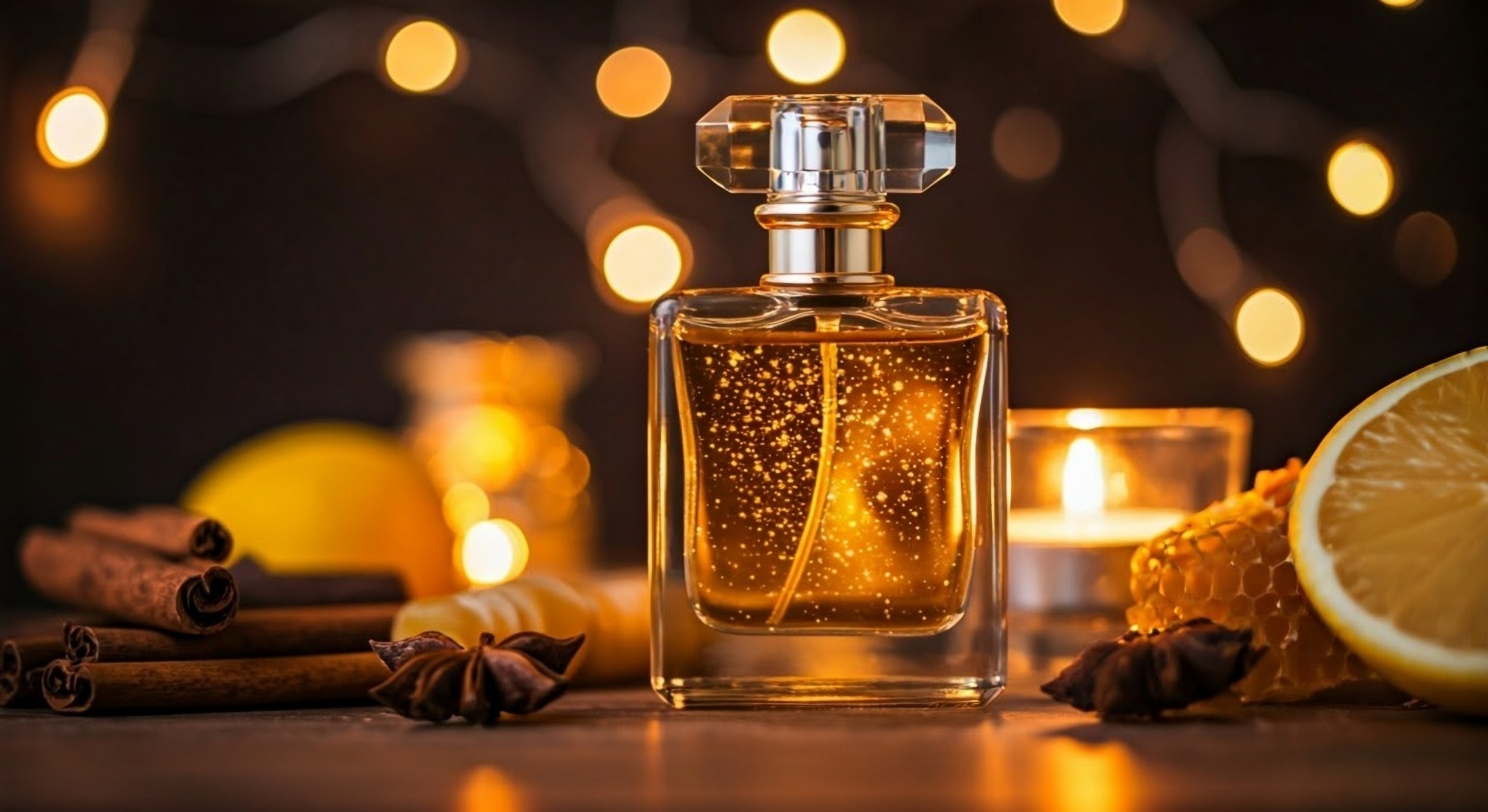 Magic Perfumery Image in a Natural Environment