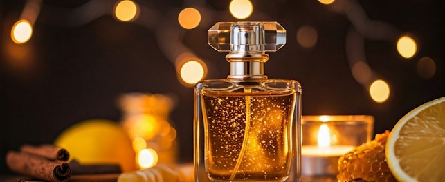 Magic Perfumery Image in a Natural Environment