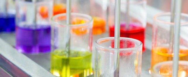 Multi color of textile dye