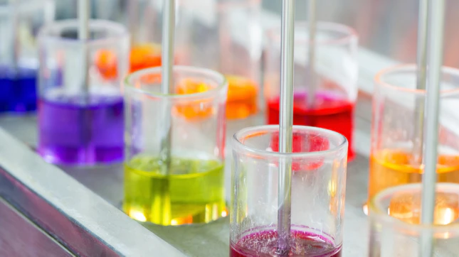 Multi color of textile dye