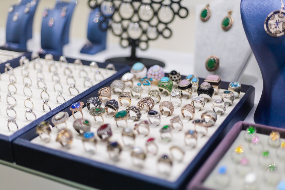 Numerous Rings and Earrings