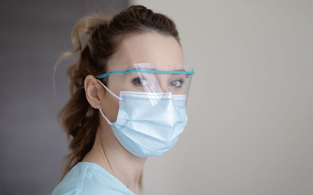 Nurse Wearing Face Masks