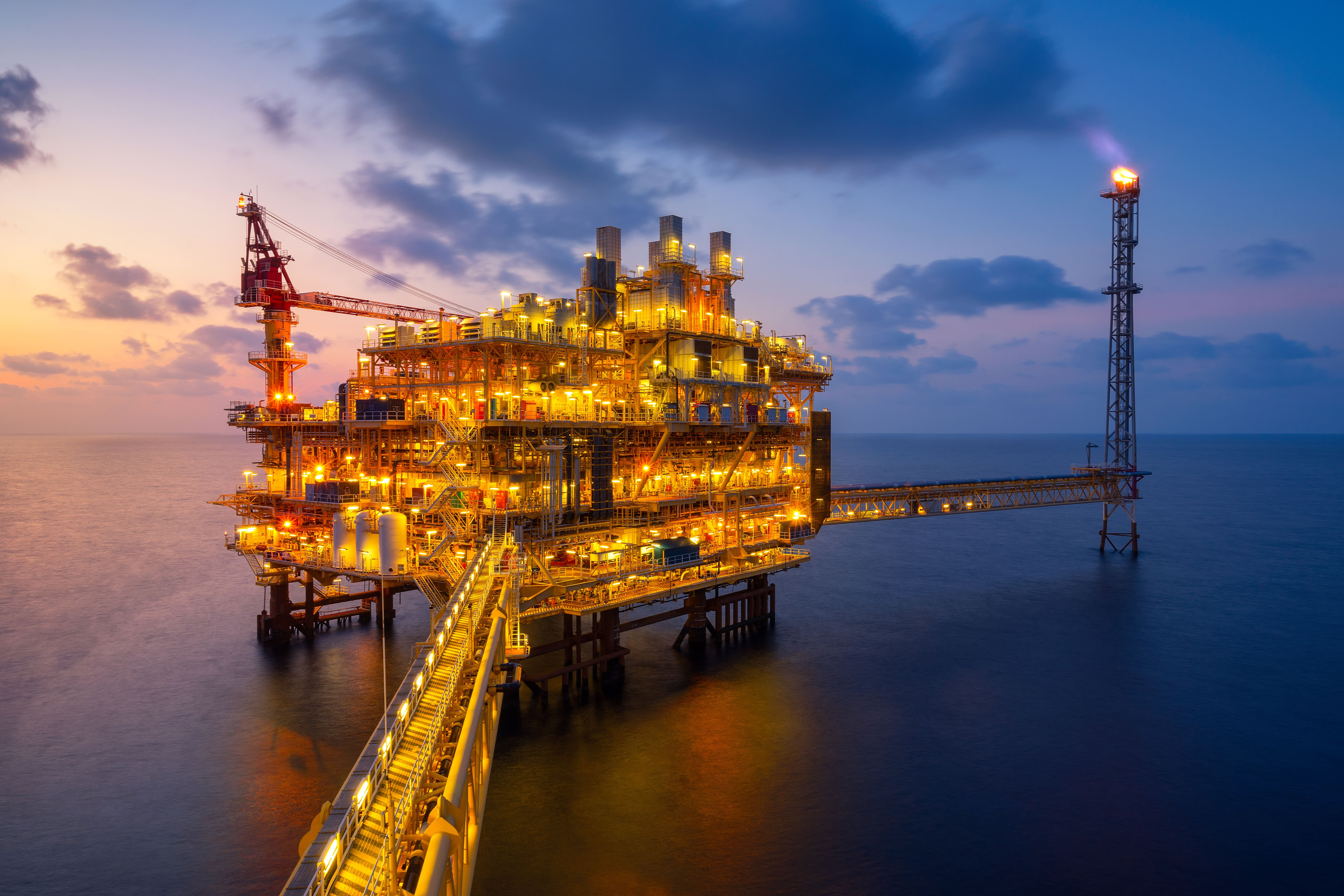 Offshore Oil Platform