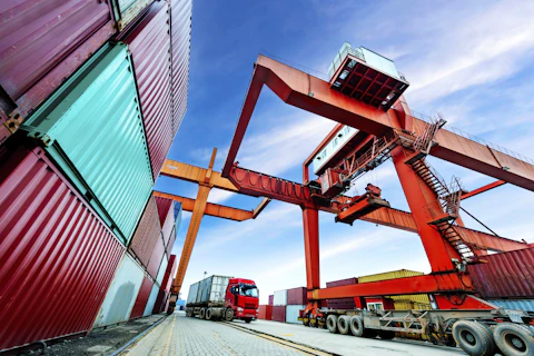 Industrial port containers