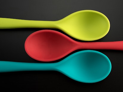 Plastic Colourful Spoons