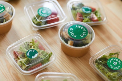 Plastic Container for Food Delivery