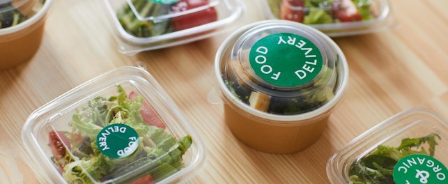Plastic Container for Food Delivery
