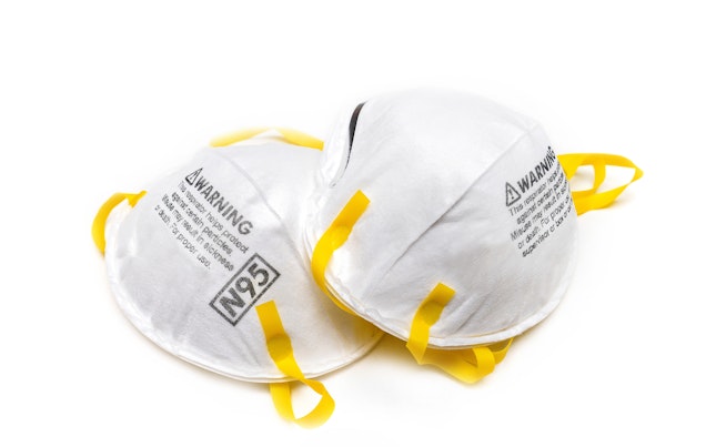 Protection factor for N95 Filtering face mask