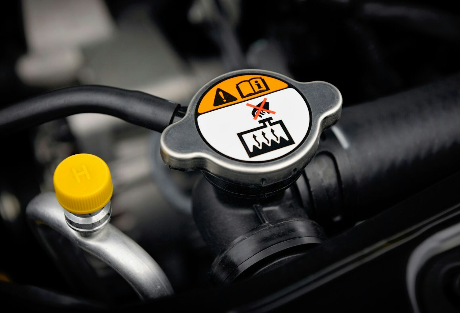 Radiator Cap in a Modern Vehicle