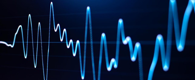 Radio Frequency Abstract Closeup