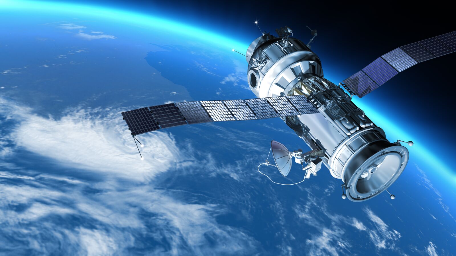 Satellite in Orbit