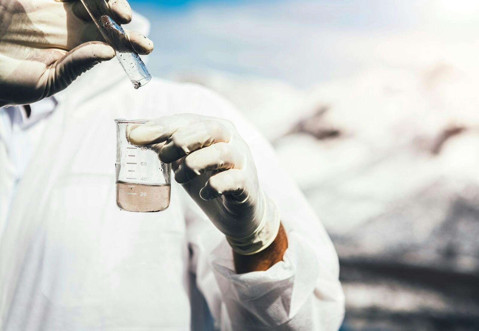 Scientist Taking Water Sample1