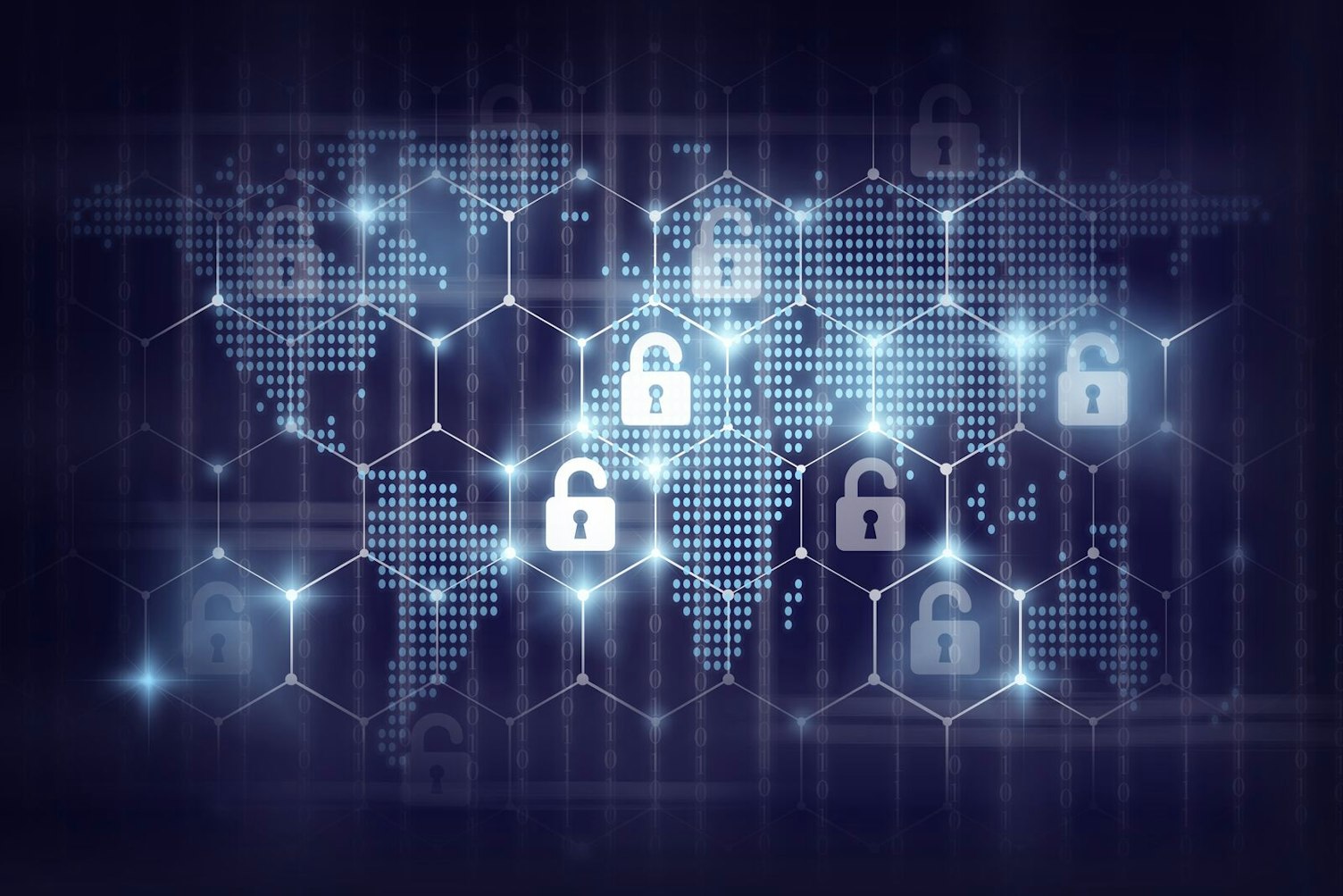 Security Key Lock Icons Clip