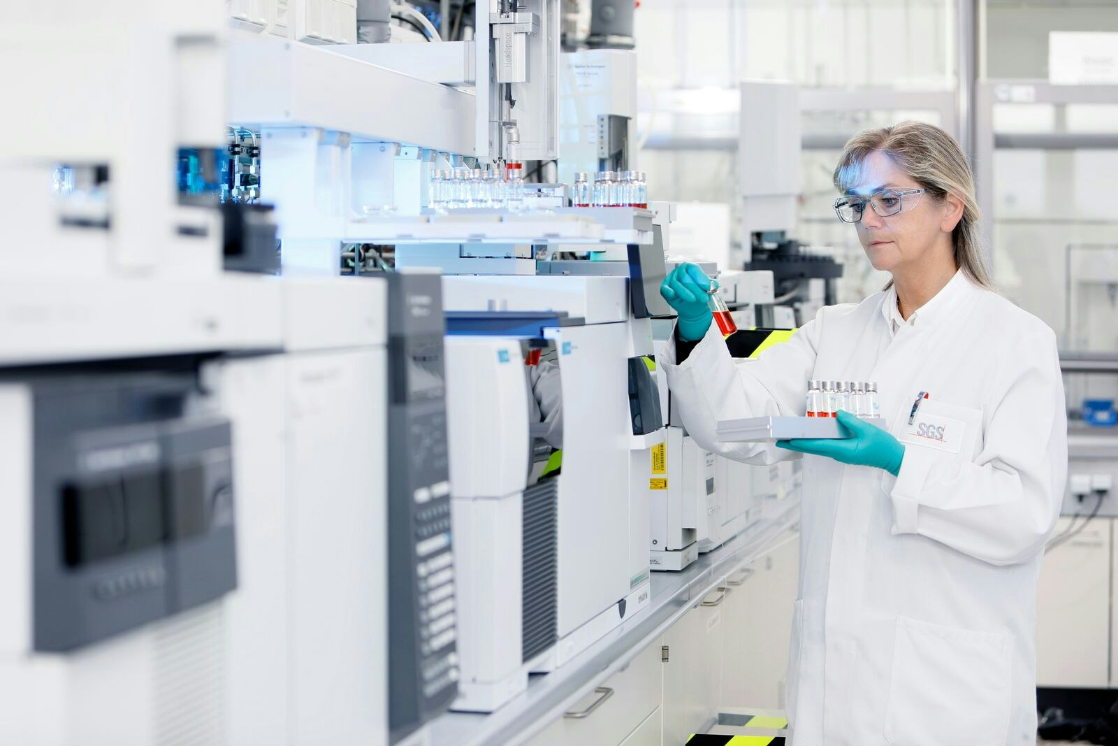 SGS Chemical Laboratory Testing