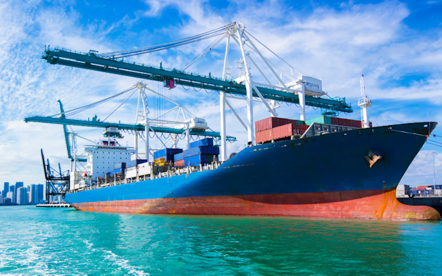 Container stack yard