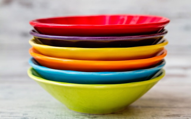 Stack of Ceramic Bowls