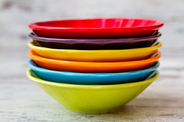 Stack of Ceramic Bowls