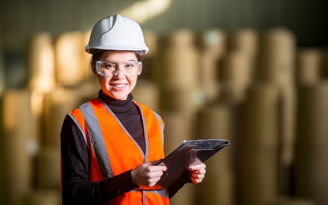 Woman Factory Worker