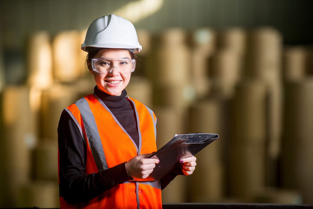 Woman Factory Worker