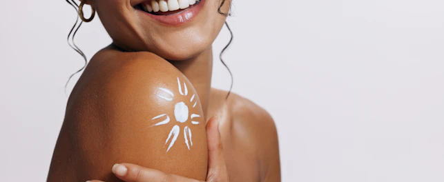 Women Using Sunscreen