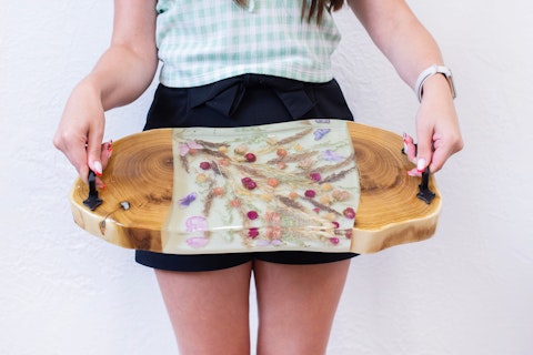 Wooden kitchen board