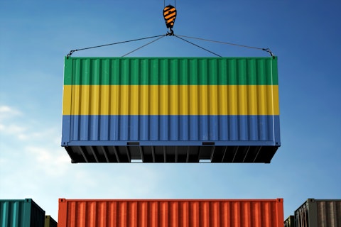 Container République gabonaise