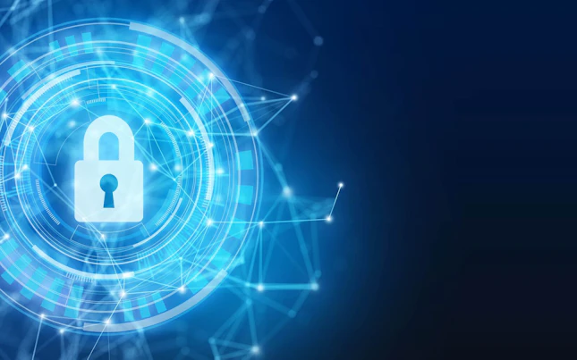Security Padlock Cyber Security Concept