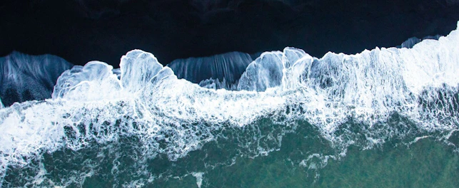 Aerial View of the Ocean