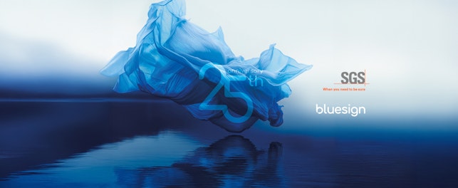 bluesign 25 vuotta juhlakuvitus