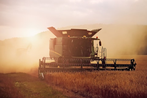 Farmer in Agriculture Field